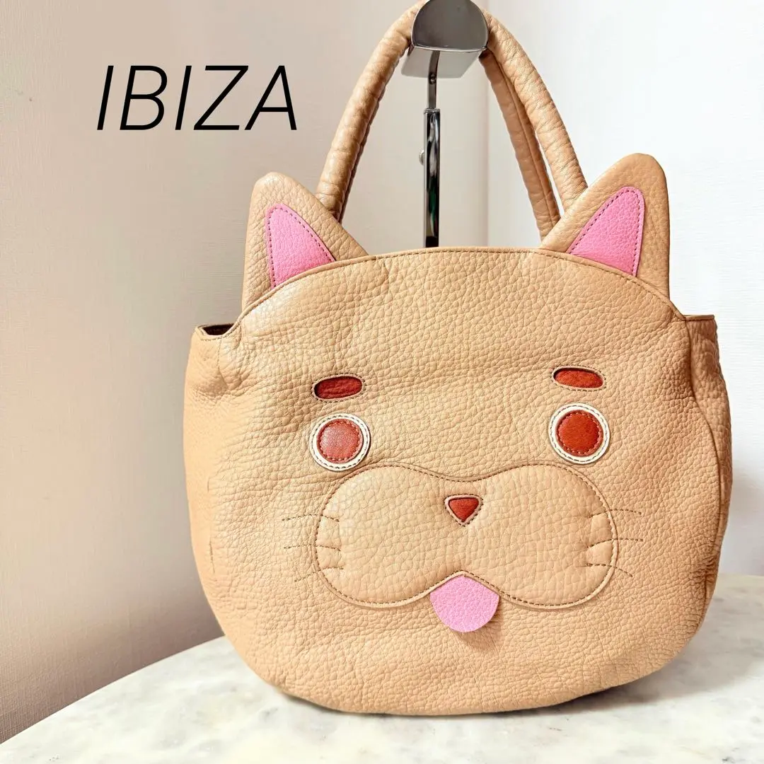 IBIZA】イビサ イビザ ハンドバッグ トートバッグ 犬 動物 舟形