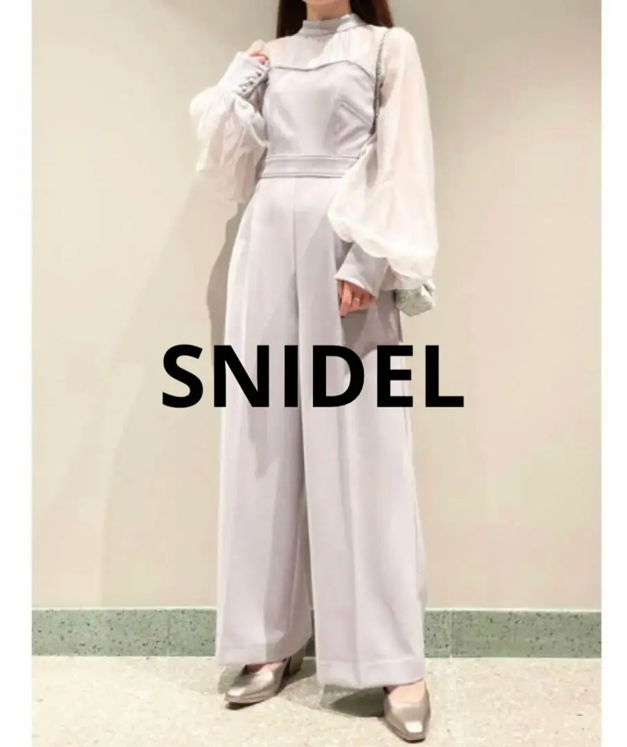 【タグ付き】　スナイデル　オールインワン　ベアトップ ブラック　O 2025年最新】ベアオールインワン snidelの人気アイテム - メルカリ