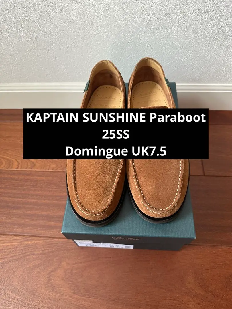Paraboot × ARPENTEUR DOMINGUE DOME ホワイト Arpenteur Paraboot Club Moc White