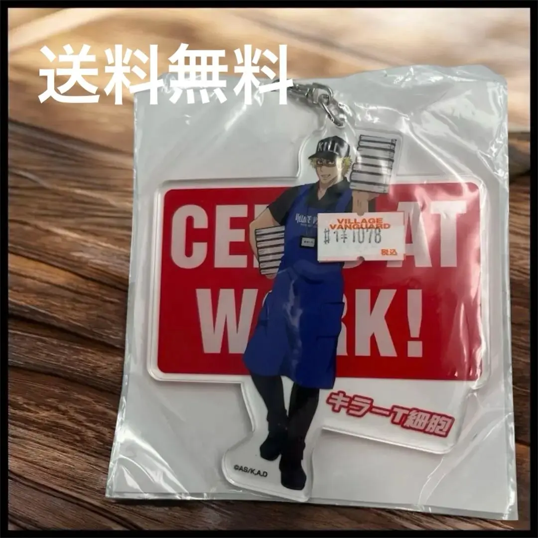 新品 送料込 はたらく細胞 白血球 ヴィレヴァン コラボ 缶バッジ