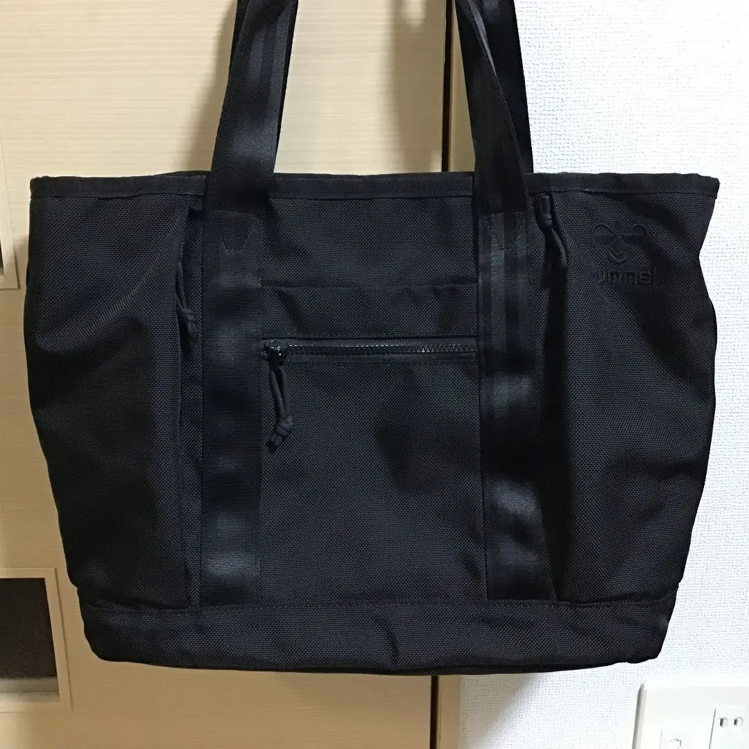 hummel コーデュラ A4 トートバッグ キャリーオン ポケット多数 hummel コーデュラ A4 トートバッグ キャリーオン ポケット多数