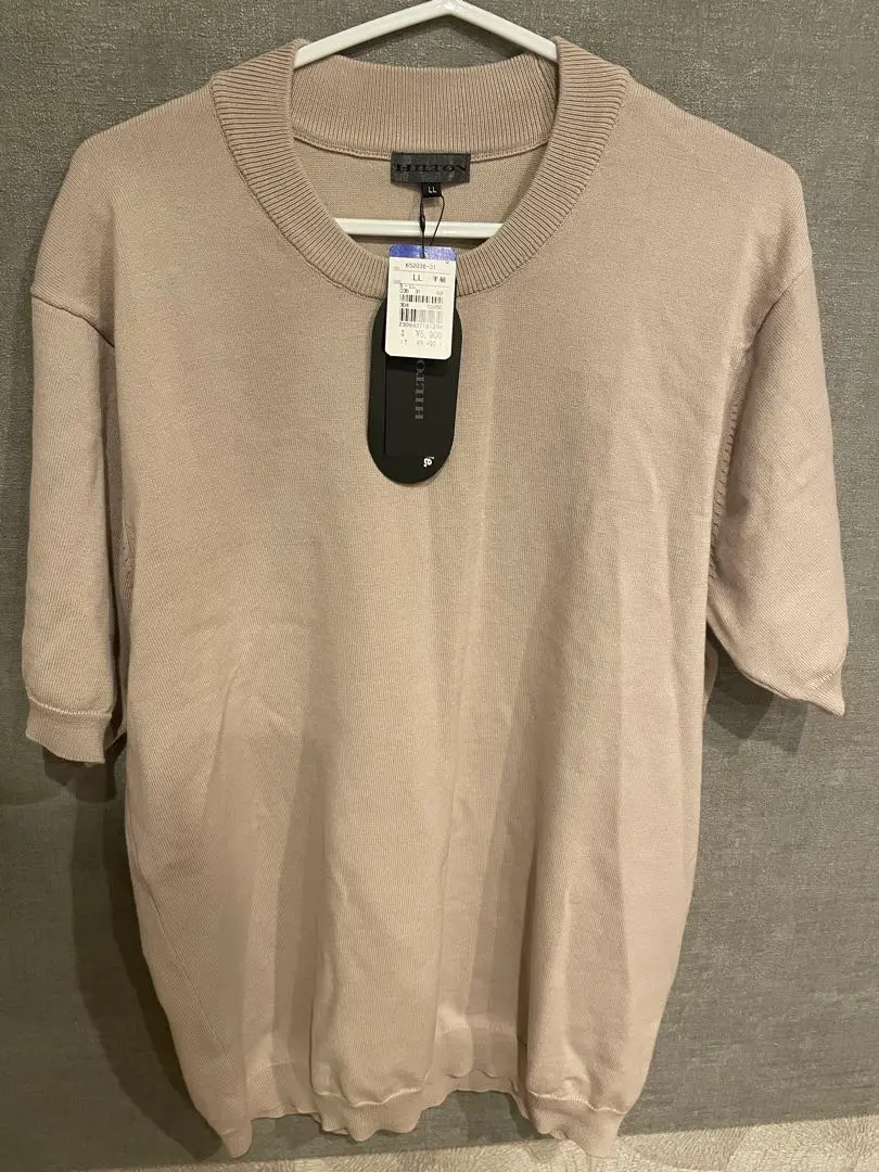 トガニット/戸賀敬城 ニットTシャツ 半袖 Mサイズ アッシュブラウン新品未開封 戸賀敬城氏プロデュース TOGA KNIT T-SHIRT SHORT SLEEVE