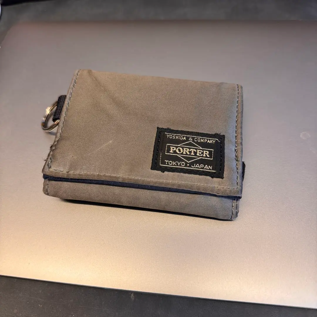 PORTER PXタンカー ホリデーウォレット　シルバーグレー PORTER、「PX TANKER」から3つのウォレット - Impress Watch