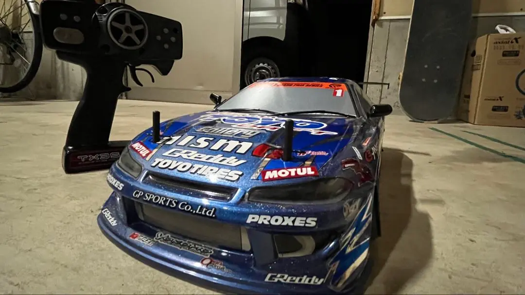 ヨコモドリフトパッケージ2WD RD1.0 バッテリー2本中古車両セット改 ヨコモドリフトパッケージ2WD RD1.0 バッテリー2本中古車両セット改