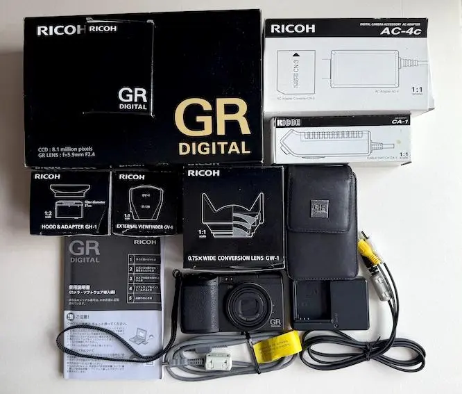 Ricoh GR Digital 初代 ジャンク GV-1 GH-1 付属 2025年最新】RICOH GW-1 GH-1の人気アイテム - メルカリ