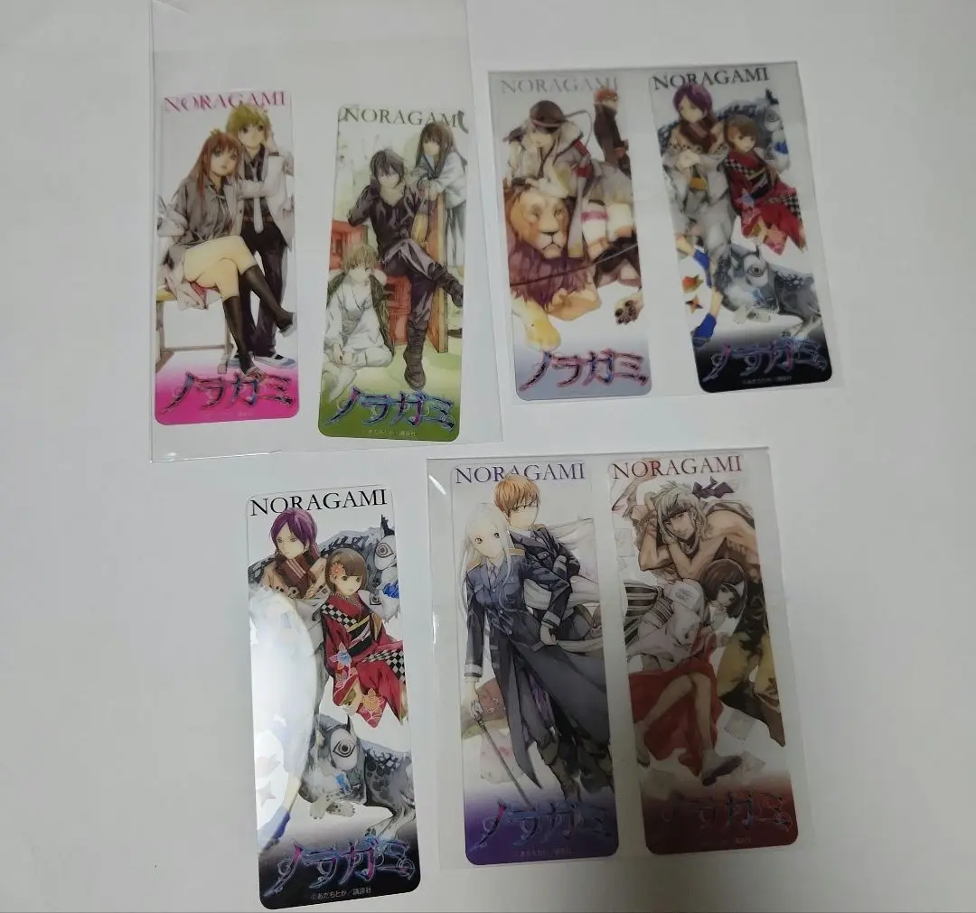 ノラガミ ポストカード クリアしおり 7点セット 2025年最新】ノラガミ クリアしおりの人気アイテム - メルカリ