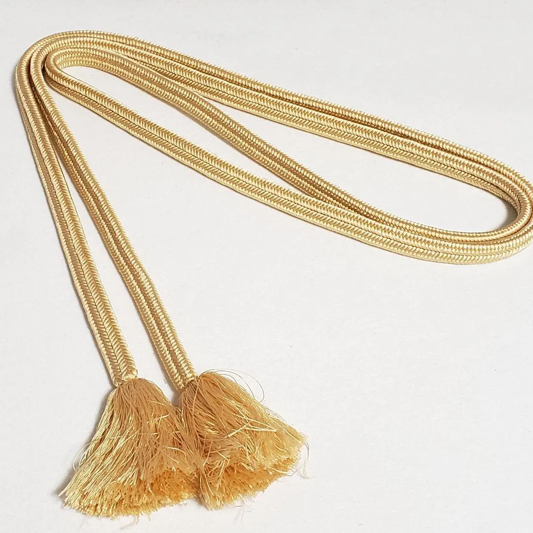 Thumbnail of (u21) Obi cord (Obijime) single item, kimono, Japanese clothing accessories, obi string, Kan-kumigumi, Yurugi-gumi
