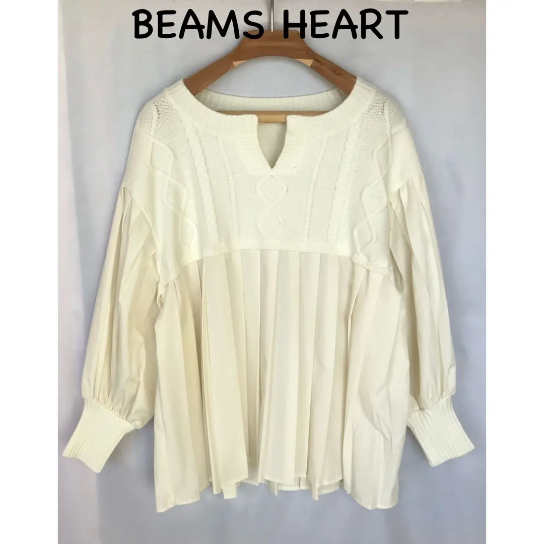 Thumbnail of BEAMS HEART Blouse x Knit