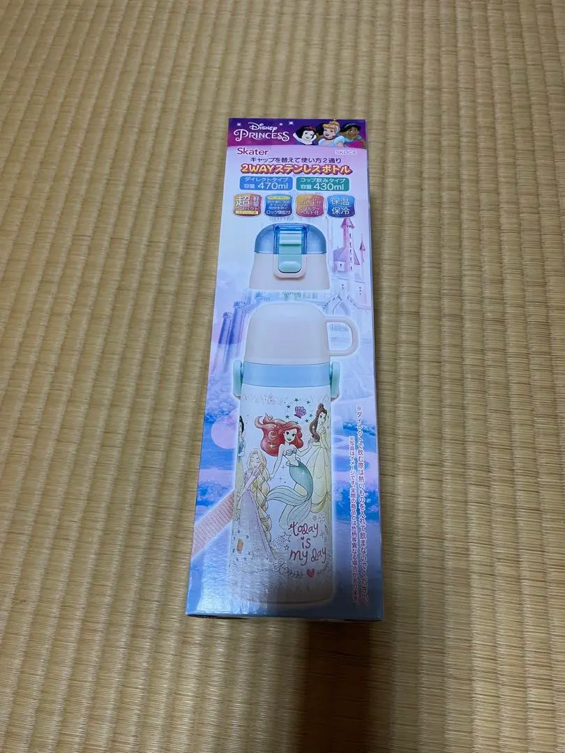 Thumbnail of Skater Disney Princess Water Bottle 470