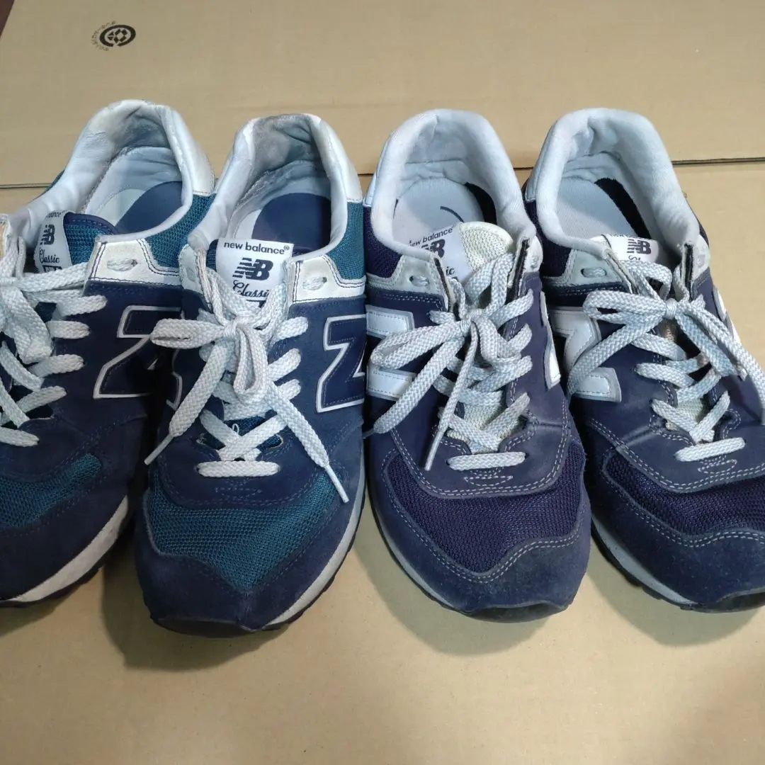 【美品27cm】 New Balance M574 ネイビー スニーカー New Balance M574 Navy for Sale | Authenticity Guaranteed | eBay