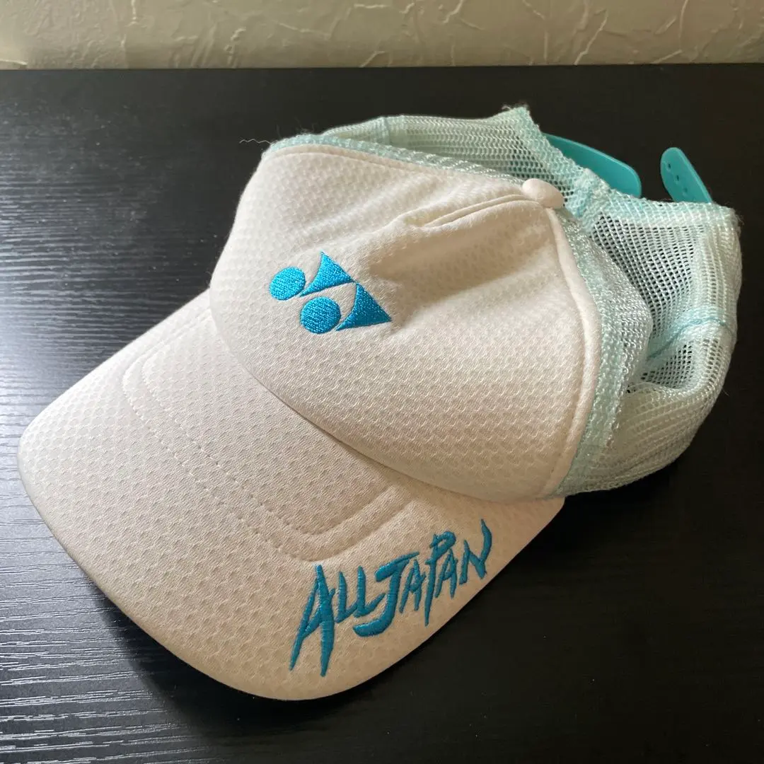 YONEX ヨネックス　ALL JAPAN キャップ　白×金　会場限定 2018 人気が高い 新品】 送料無料ALLJAPAN限定 白金ホワイトゴールド