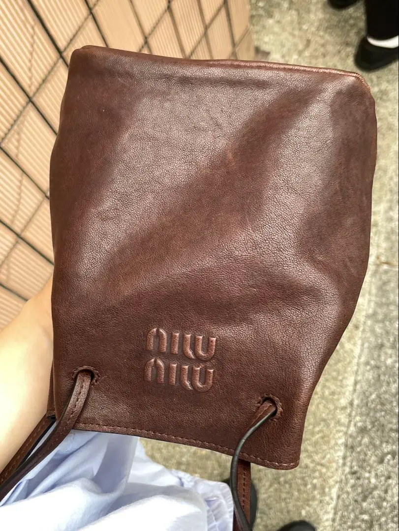 2025年最新】miumiuドローストリングバックの人気アイテム
