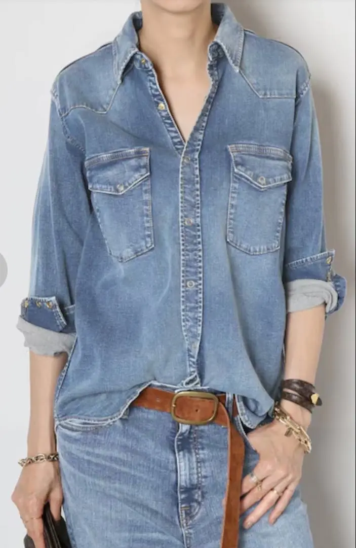 特価 denim 2025年最新】surt シャツの人気アイテム メルカリ - シャツ/ブラウス(長袖/七分)