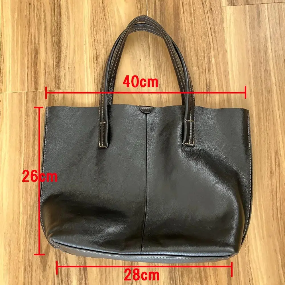 【未使用】　Happy&Sac伊勢丹 牛革 A4トートバッグ 肩掛け　軽量 LIME made in japan トートバッグ A4 レディース 軽量 本革