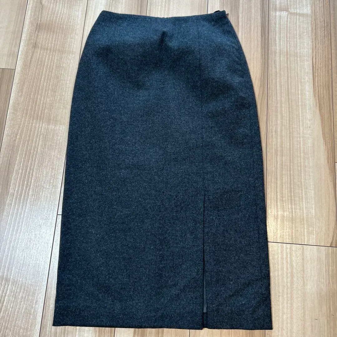 Thumbnail of Natural Beauty Basic Dark Gray Tight Skirt