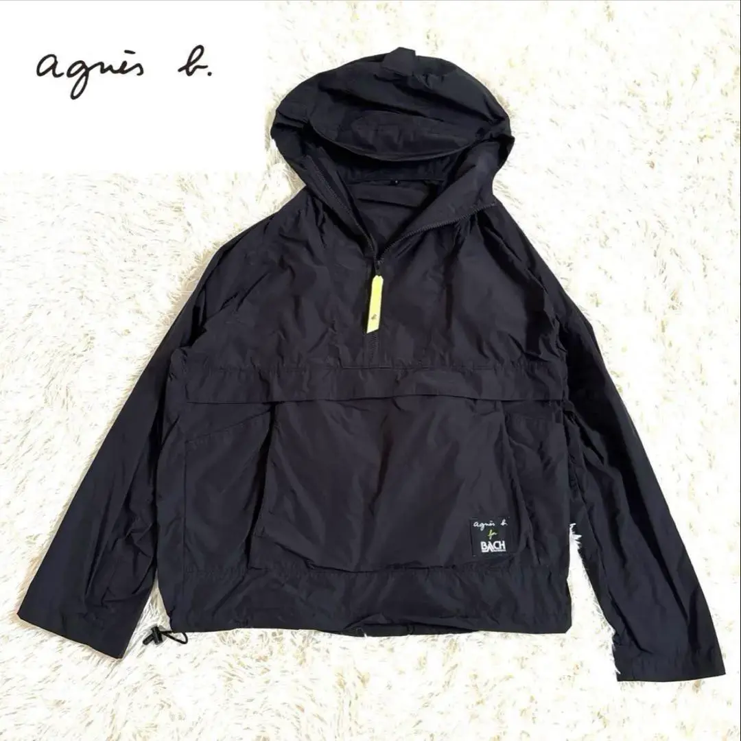 新品未開封★アニエスベーとバッハのコラボ アノラックブルゾン アニエスベーとバッハが初コラボ、3月上旬に発売
