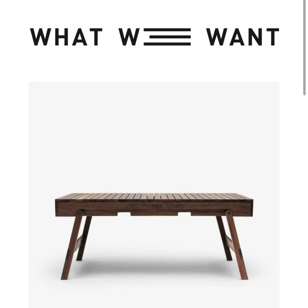 WHATWEWANT WWW_EXTENSIONTABLE（WN)純正ケース付 WWW_EXTENSIONTABLE – WHAT WE WANT