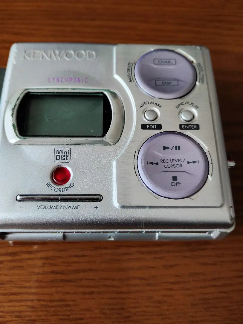 【通電確認済み】KENWOOD DMC-E7R MDレコーダー Yahoo!オークション -「kenwood dmc-」(録音、再生) (MD