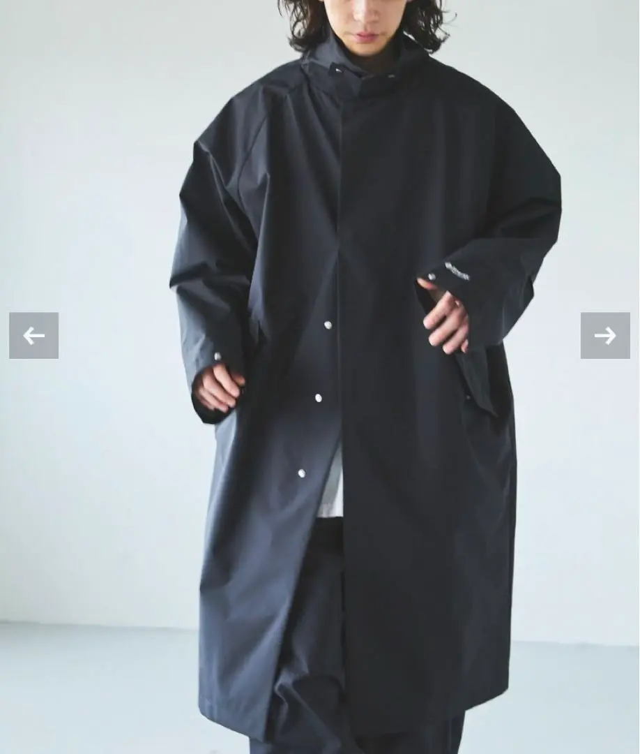 新品　OPENING ACT×+phenix ゴアテックロングコート 黒 m19598582817_1.jpg?1730807337