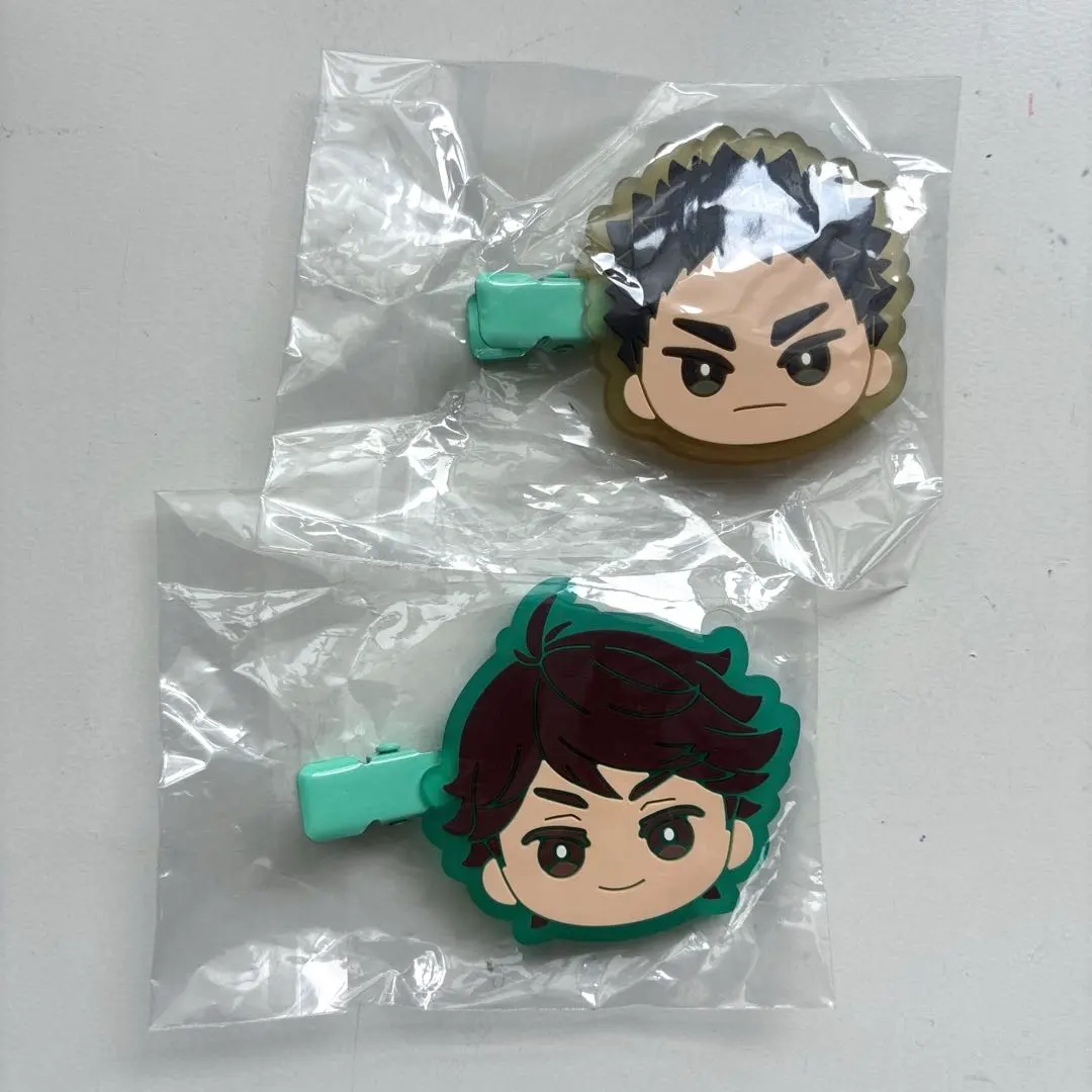 Thumbnail of Haikyu!! Mini-Colle Hair Clip Vol. 2: Tooru Oikawa & Hajime Iwaizumi