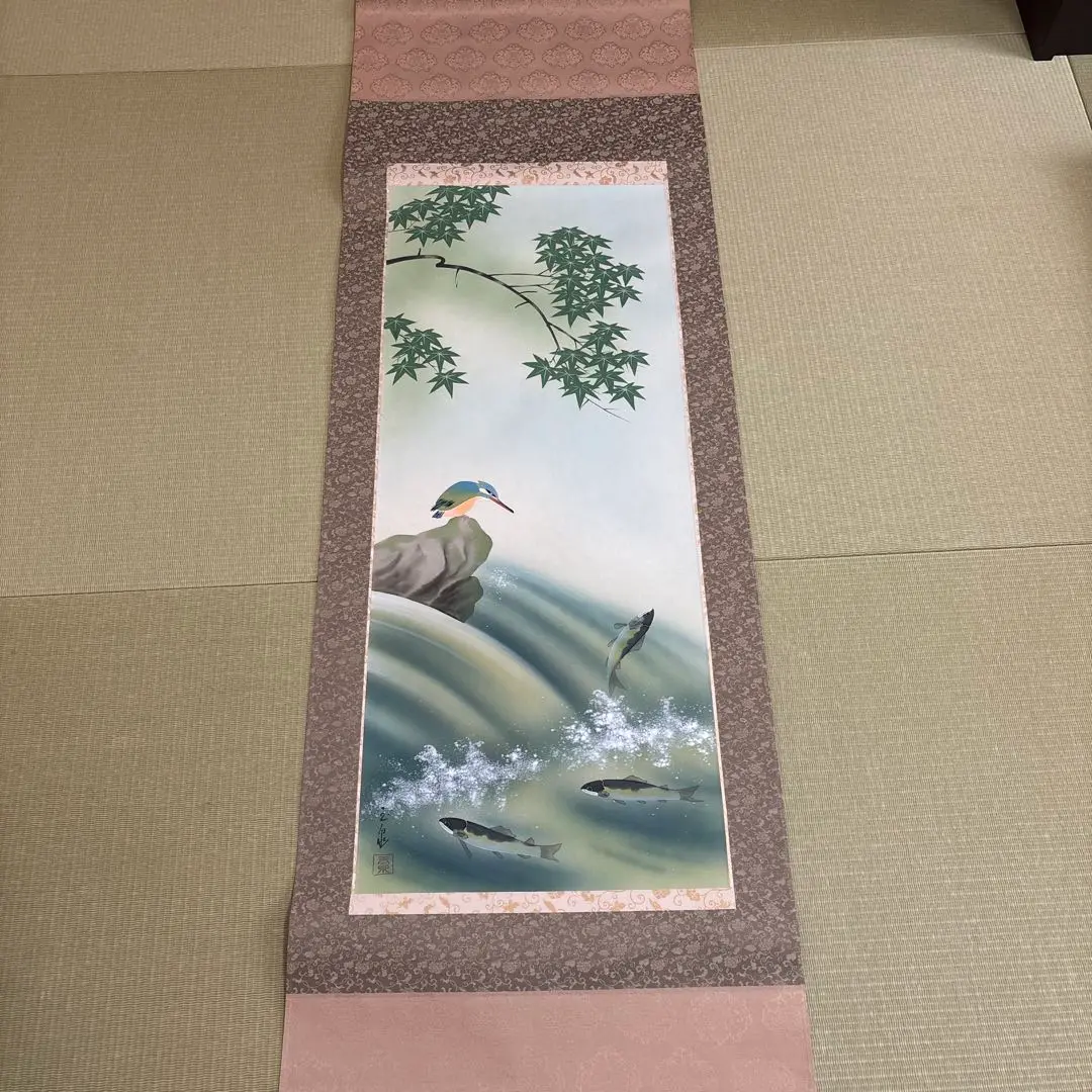 掛軸　水墨山水画　小池玉泉 2025年最新】小池_玉泉の人気アイテム - メルカリ