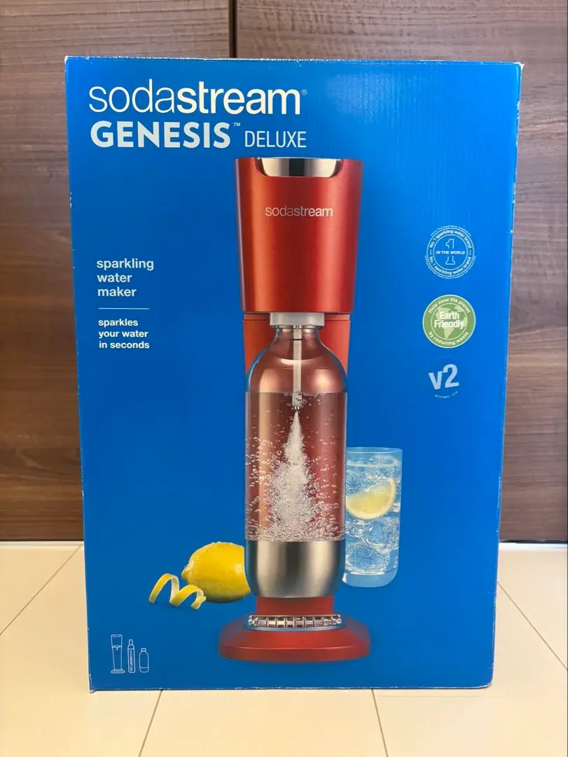 ［未使用］SodaStream GENESIS DELUXE V2炭酸水メーカー sodastream Genesis Deluxe V2 炭酸水メーカー - メルカリ