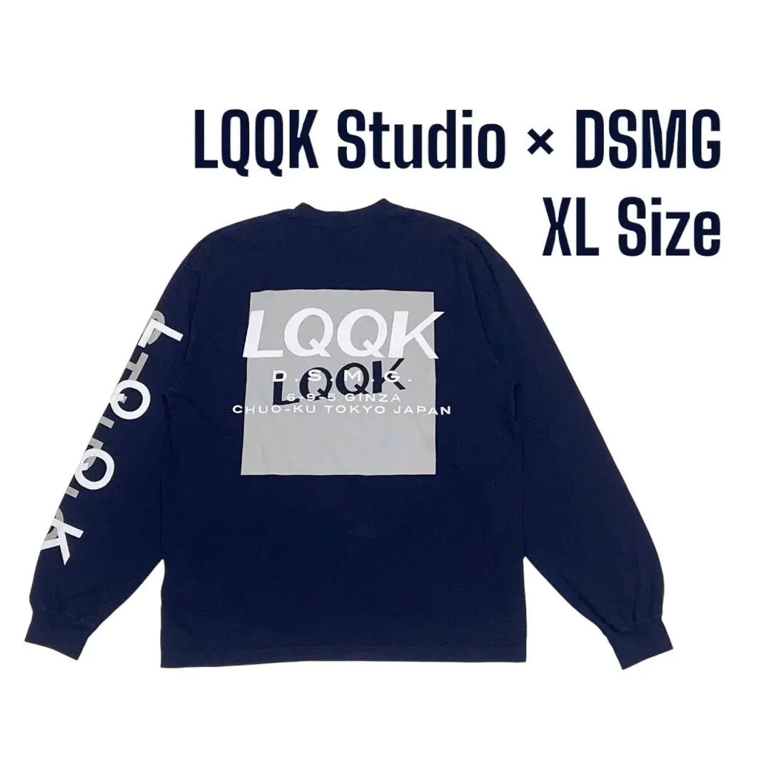 LQQK STUDIO  DSMG 限定 ロンtシャツ　L LQQK STUDIO DSMG 限定 ロンtシャツ L