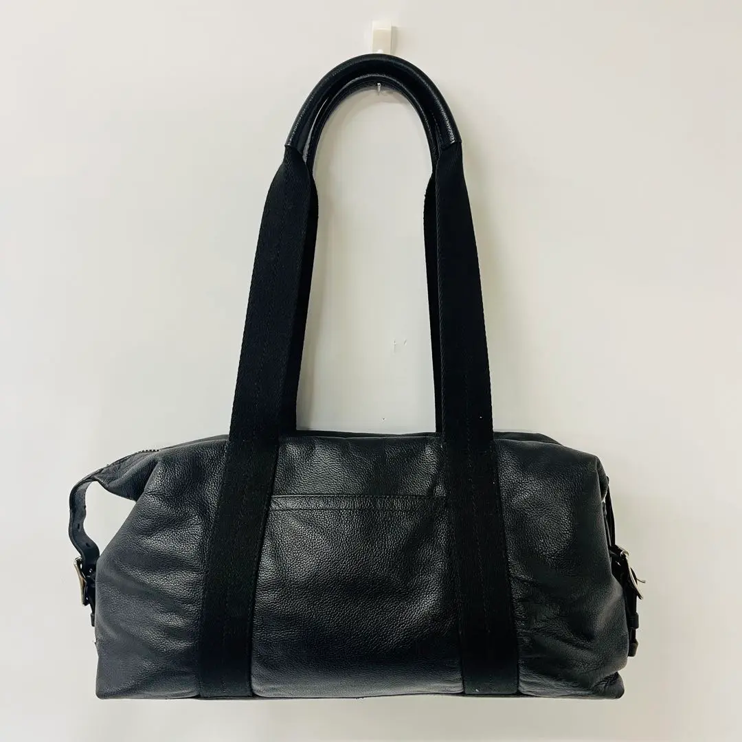 美品 COACH トンプソン 70491 ボストンバッグ ブラック ⭐極美品⭐COACH トンプソン レザー ブラック ボストンバッグ 70491