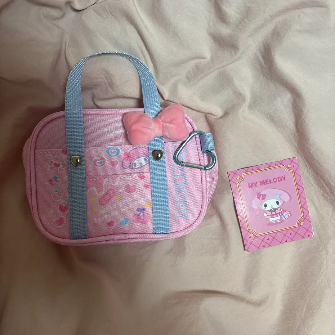 Thumbnail of Sanrio Academy Kirameki Club My Melody School Bag-style Mini Pouch - Sold Out
