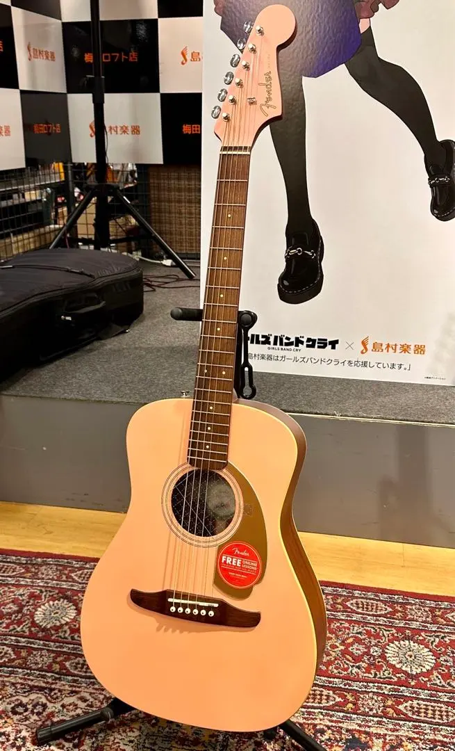 Fender Maribu Player 【超美品】2024/05/18購入 2025年最新】fender malibu playerの人気アイテム - メルカリ