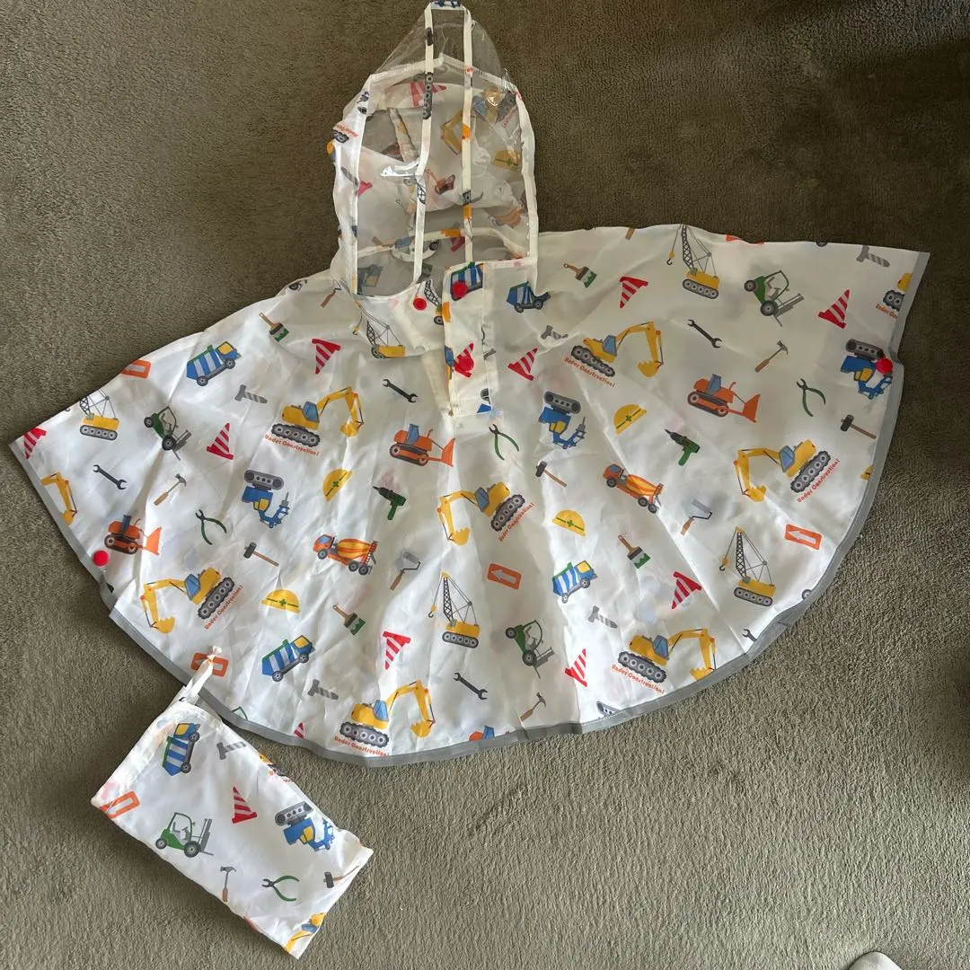 兒童雨衣 90 工作車 的縮圖