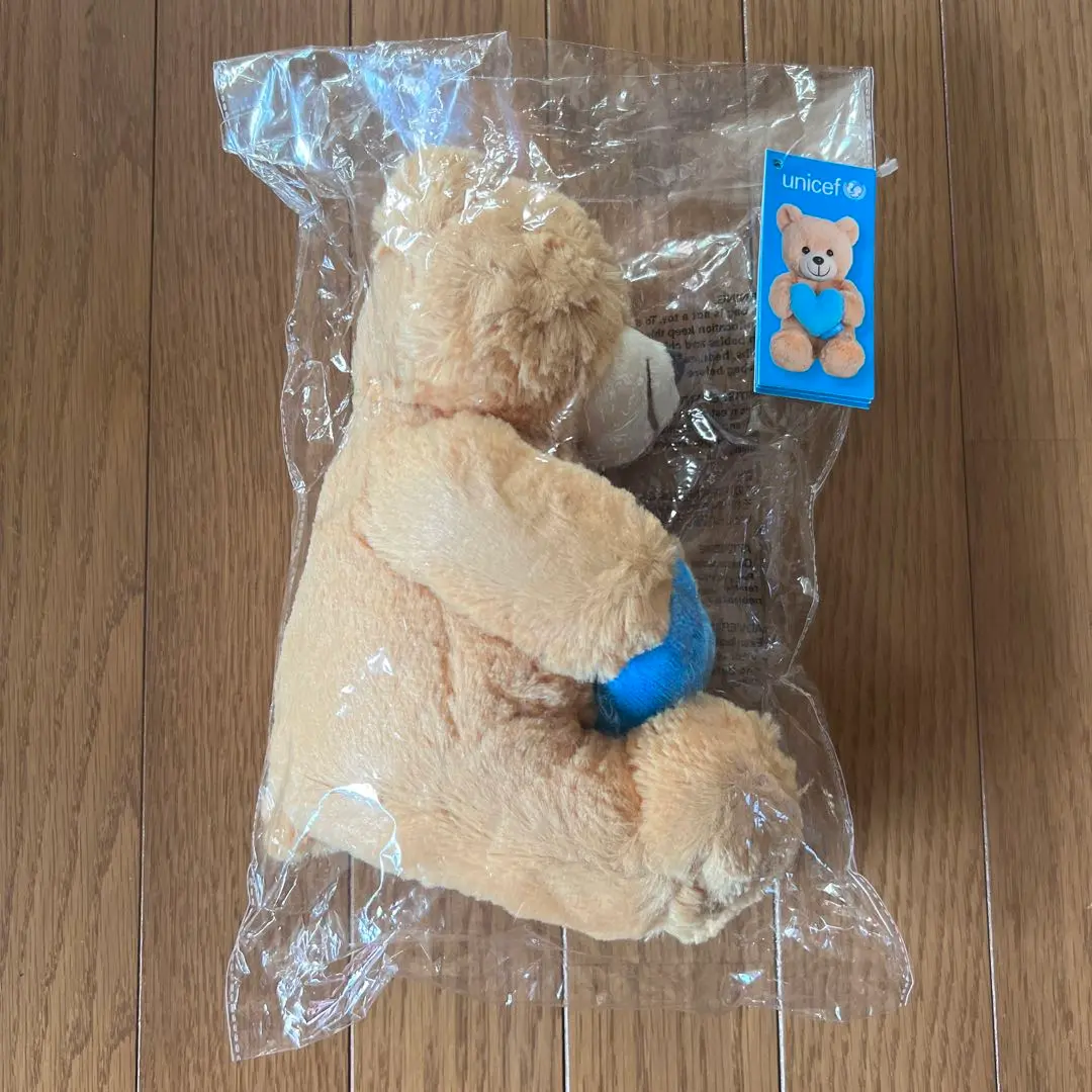ユニセフ　くまのぬいぐるみ unicef/ユニセフ・Bear/ベア/クマ・Plush/ぬいぐるみ