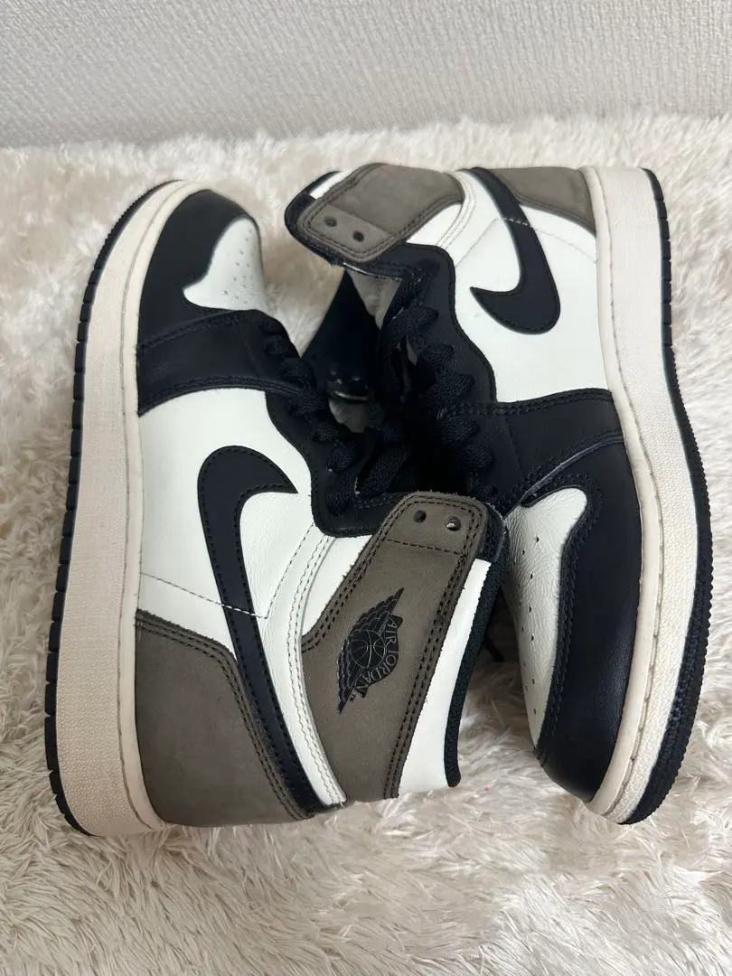 2025年最新】nike air jordan 1 high og sail/dark mocha-black
