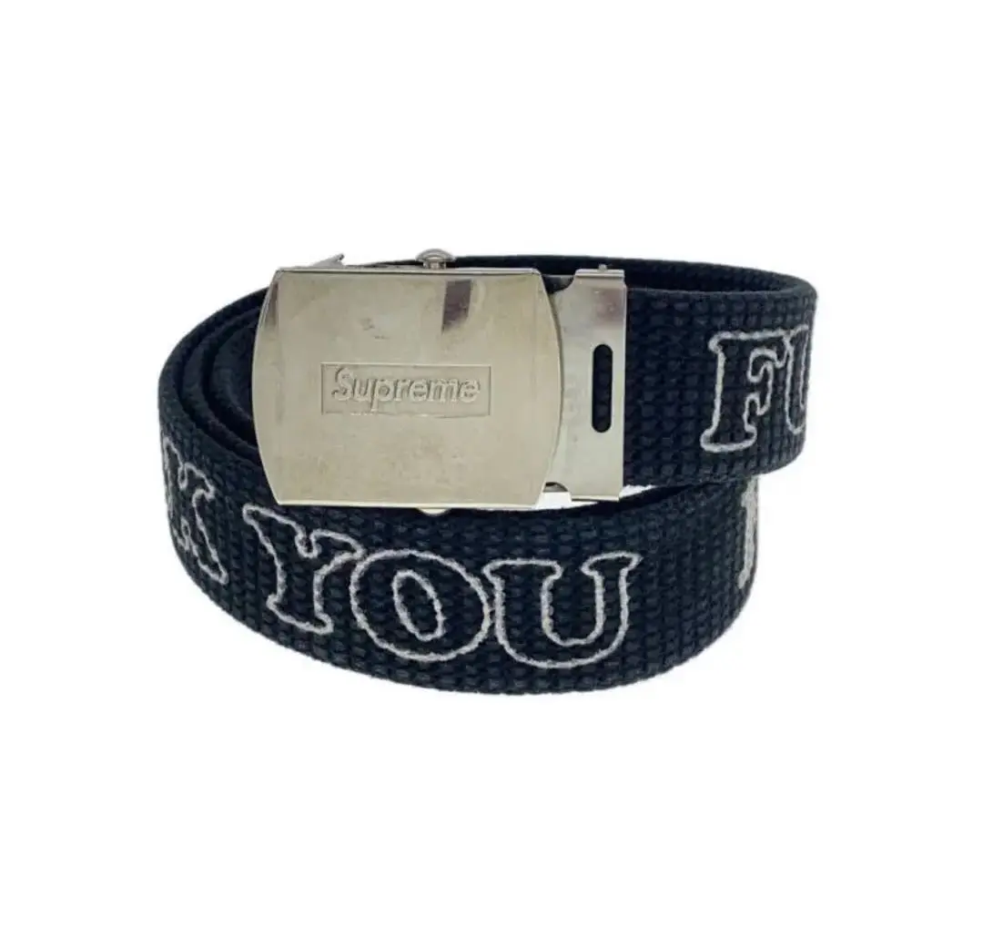 ガチャベルト　supreme hystericglamour 黒　fuckyou Supreme HYSTERIC GLAMOUR Fuck You Belt (FW17) - $48