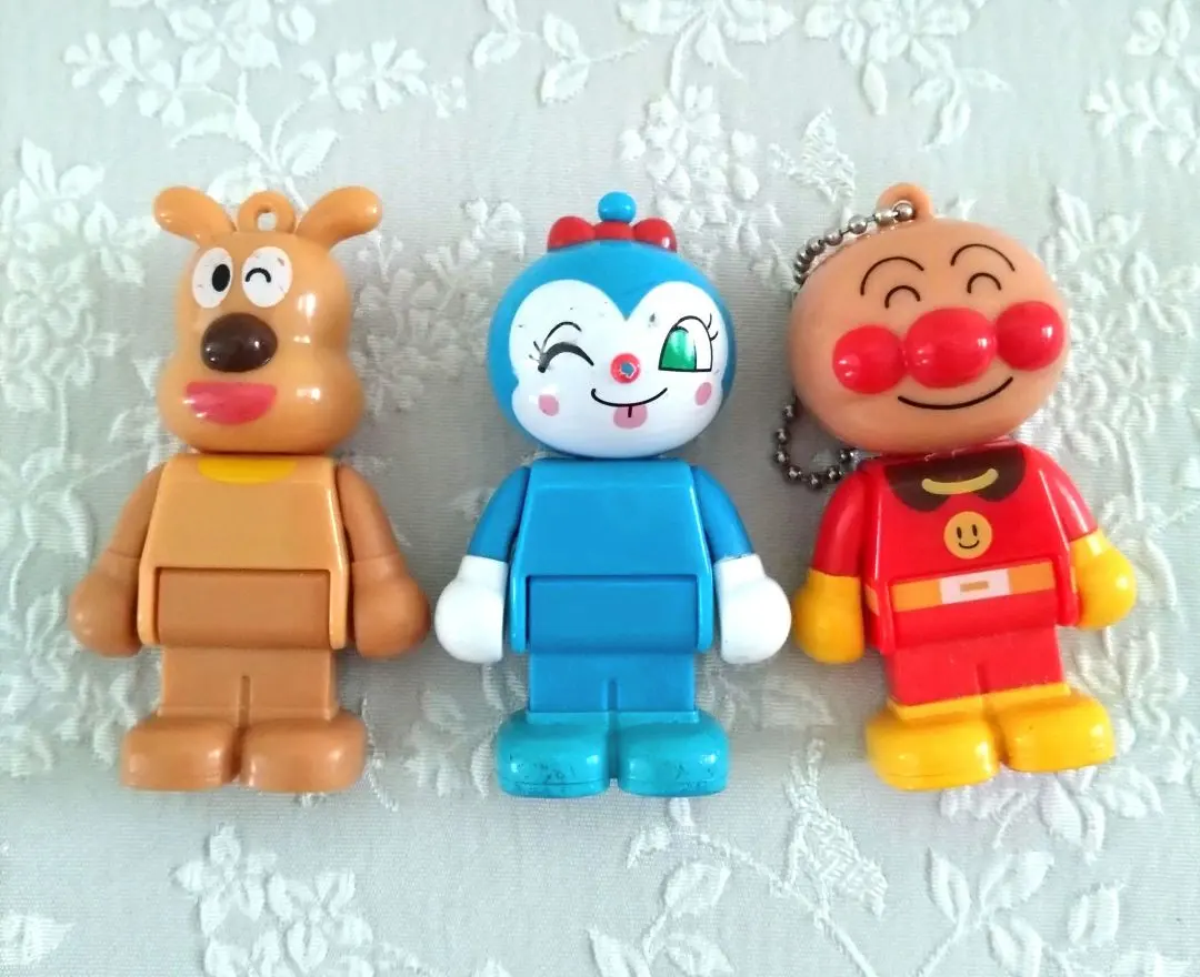 Thumbnail of Anpanman Block Lab Swing Doll Set Lego Duplo Gashapon
