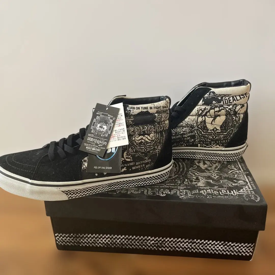 VANS ✖️BRAHMAN ブラック ハイカットスニーカー 27cm 2025年最新】brahman vansの人気アイテム - メルカリ