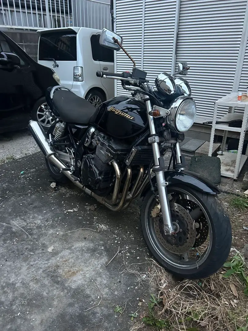 イナズマ400 バイクタンク 黒 97-99 GK7BA スズキ イナズマ400 タンク関連 | バイクパーツ通販