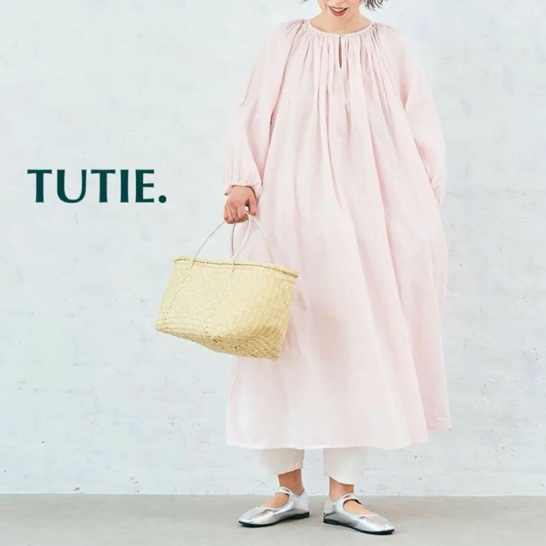 tutie. tomomiさんコラボ リネンデニムサロペット