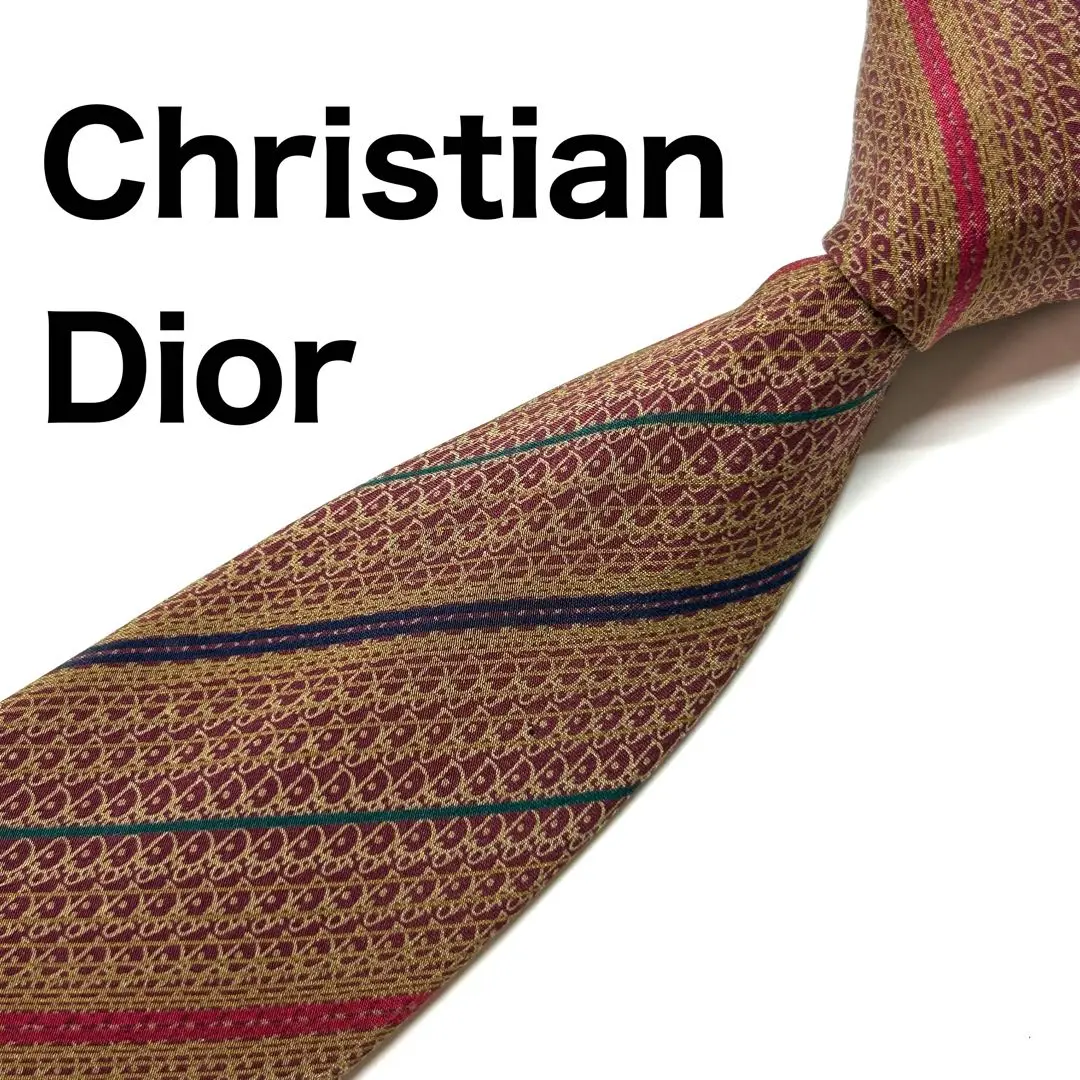 2025年最新】dior ネクタイ ストライプ ディオール オブリークの