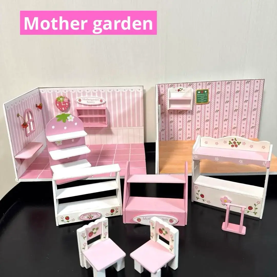 マザーガーデン　ミニチュア マザーガーデン ミニチュアハンドメイドキット 野いちごパン屋