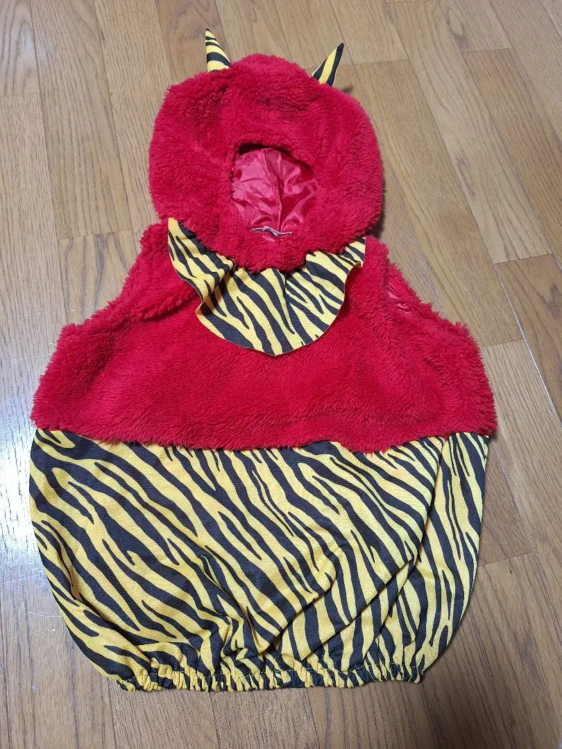 兒童用服裝 鬼 80~95cm 節分 的縮圖