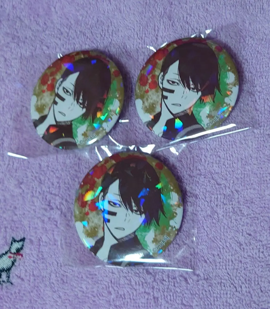 桃源暗鬼 馬祖爾 全息圖徽章 vol.1 無陀野 無人 3個套裝 的縮圖