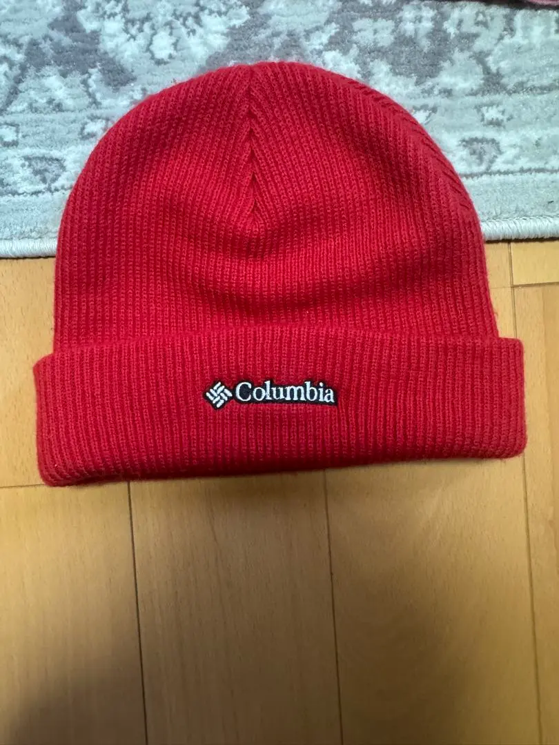 Thumbnail of Columbia Red Knit Cap D/S Size