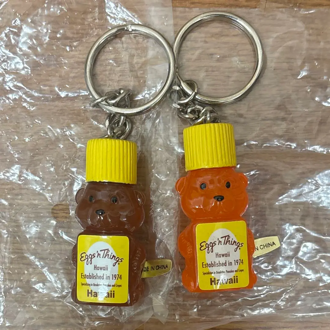 オークション　エッグスンシングス　ベア　キーホルダー　全種セット Eggs 'n Things ハニーベアキーホルダー - メルカリ