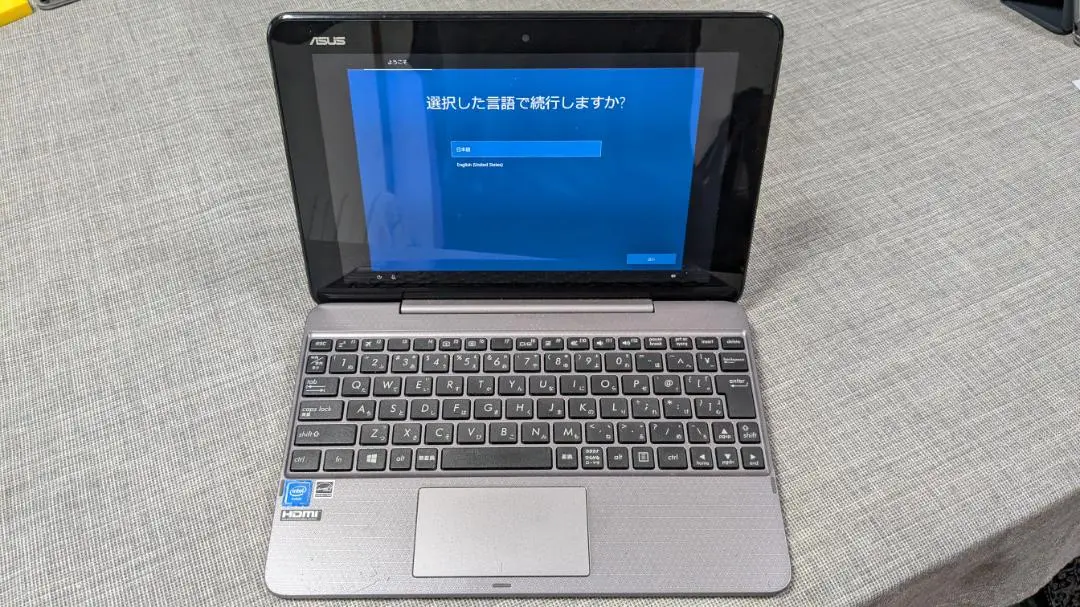 ASUS TransBook R105HA-GR049T メタルグレー③ ASUS TransBook R105HA-GR049T メタルグレー③