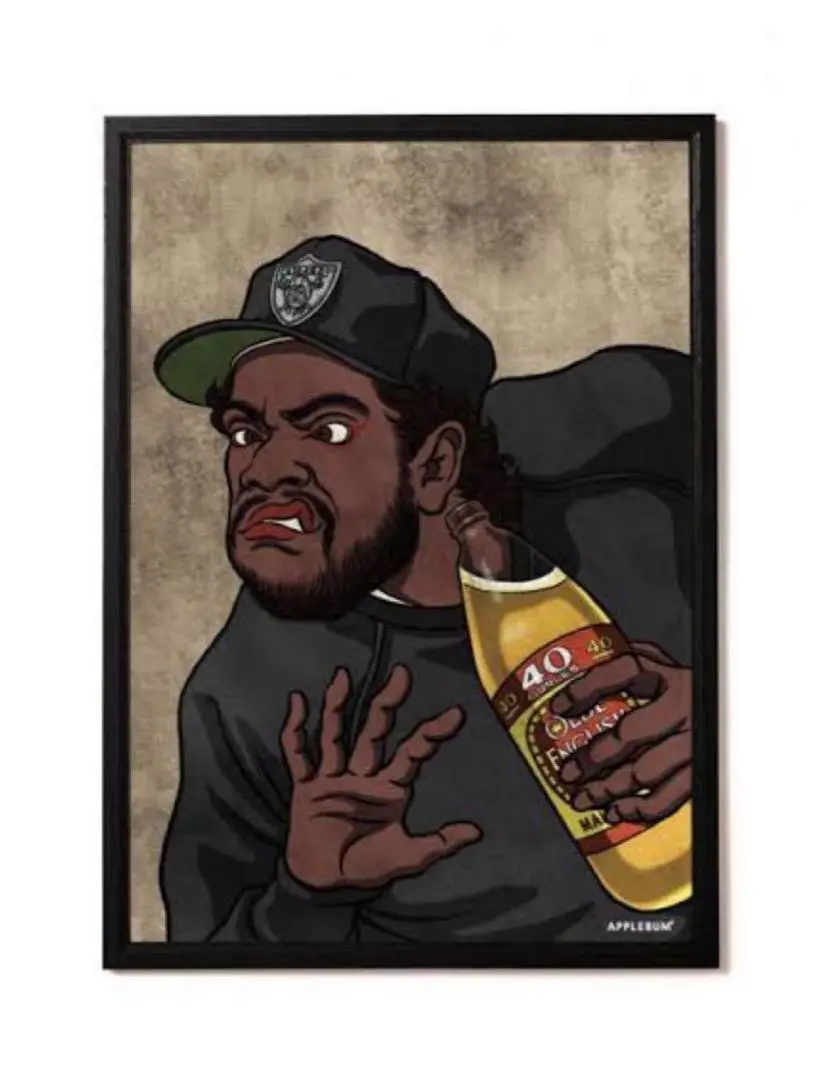 applebumアップルバムポスター 新品レア希少 スヌープsnoop dogg ☆日本の職人技☆ APPLEBUM ポスター アップルバム A1サイズ