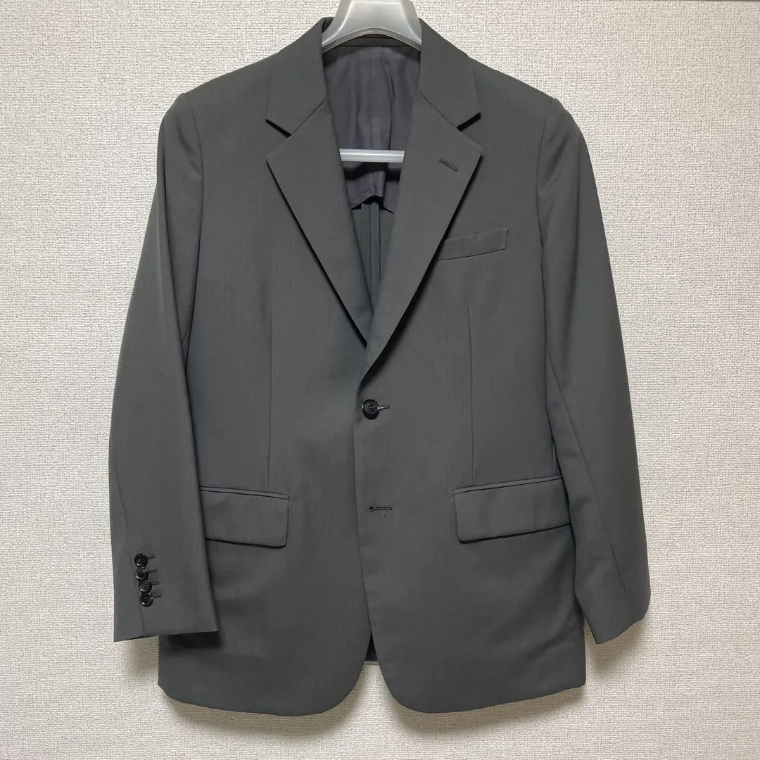 【美品】YLEVE イレーヴ リネンジャケット テーラード ブラック 春夏 LINEN POPLIN JK 1685120057 | YLEVE