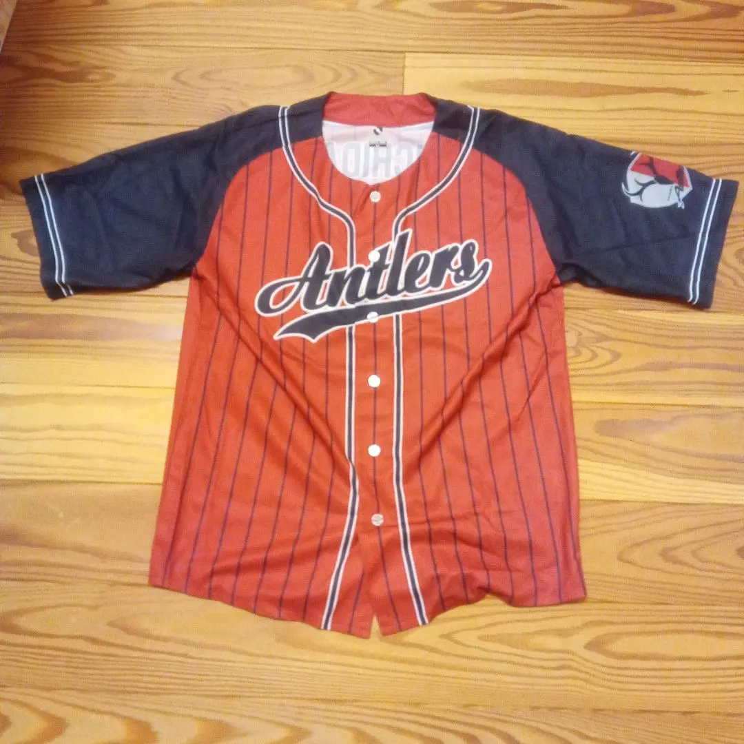 鹿島アントラーズ　ベースボールシャツ　柴崎岳 XLサイズ【新品未使用】　国立 鹿島アントラーズ ベースボールシャツ 柴崎岳 XLサイズ【新品未