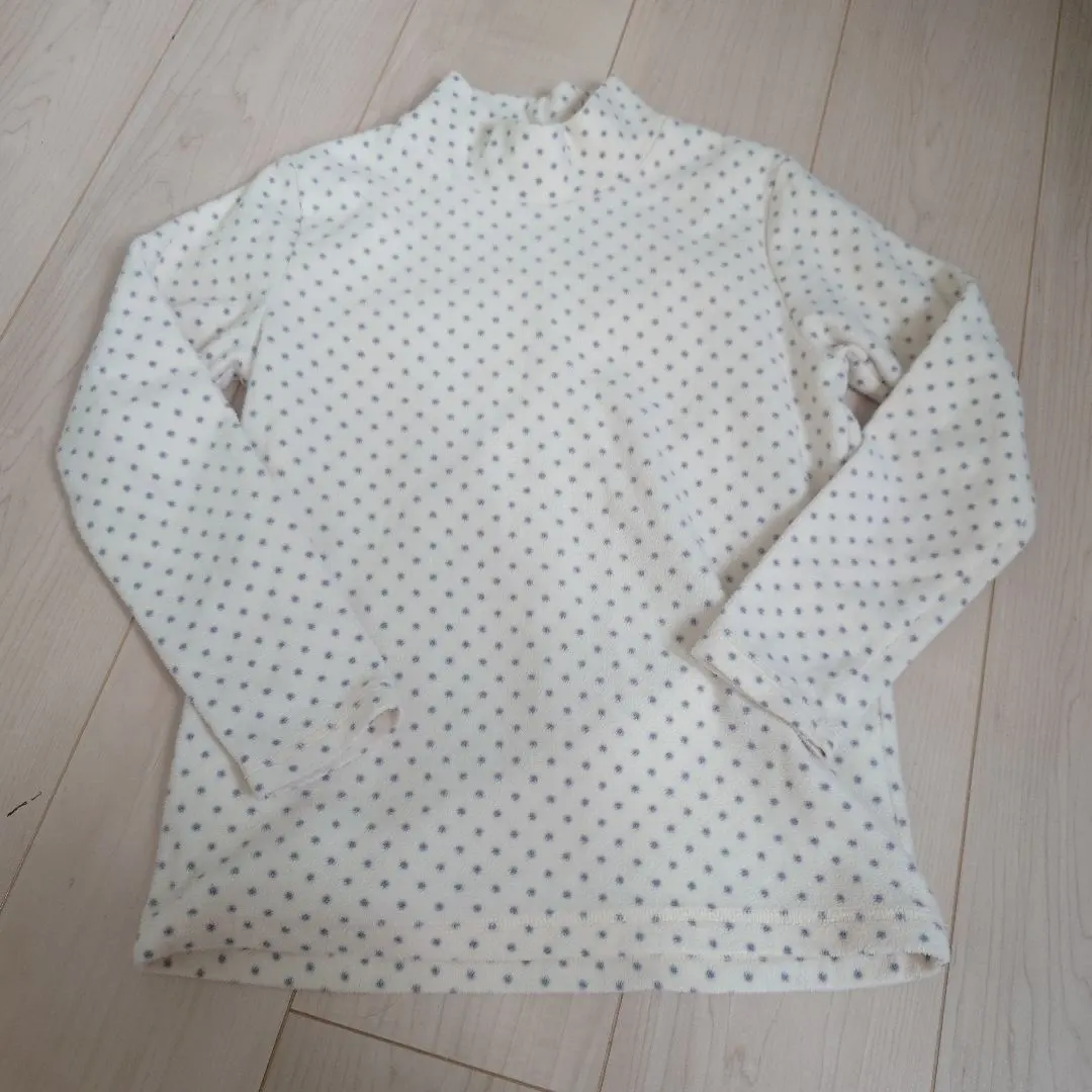 Thumbnail of Long sleeve fleece polka dot