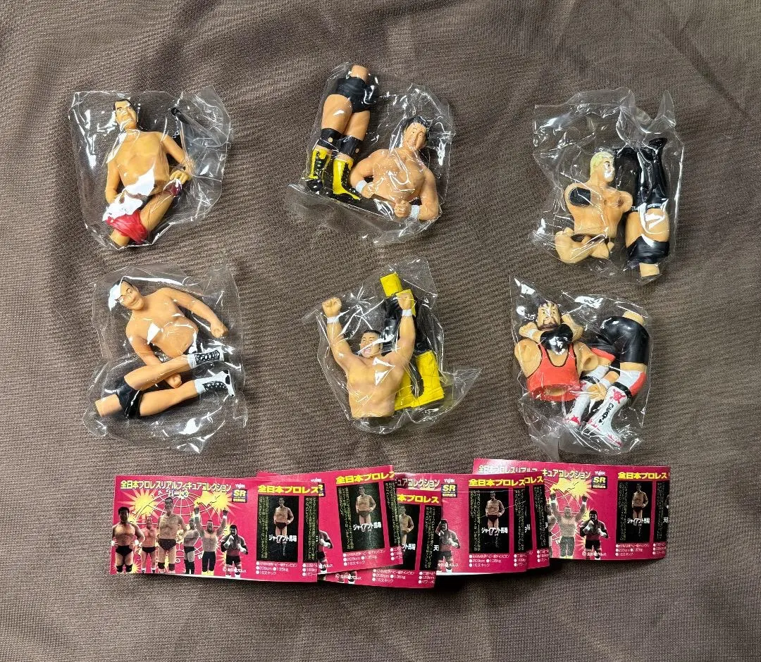 ファイティングボックスコレクション YUJIN プロレス フィギュア セット Yujin Pro Wrestling Figure Fighting Box Collection Part1 All